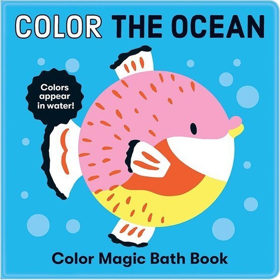 Mudpuppy, Magiczna książeczka do kąpieli - Kolory oceanu