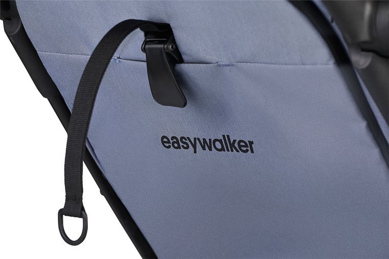 Easywalker, Jackey Kompaktowy, samoskładający się wózek spacerowy z torbą transportową Steel Grey Easywalker, Jackey Kompaktowy, samoskładający się wózek spacerowy z torbą transportową Steel Grey