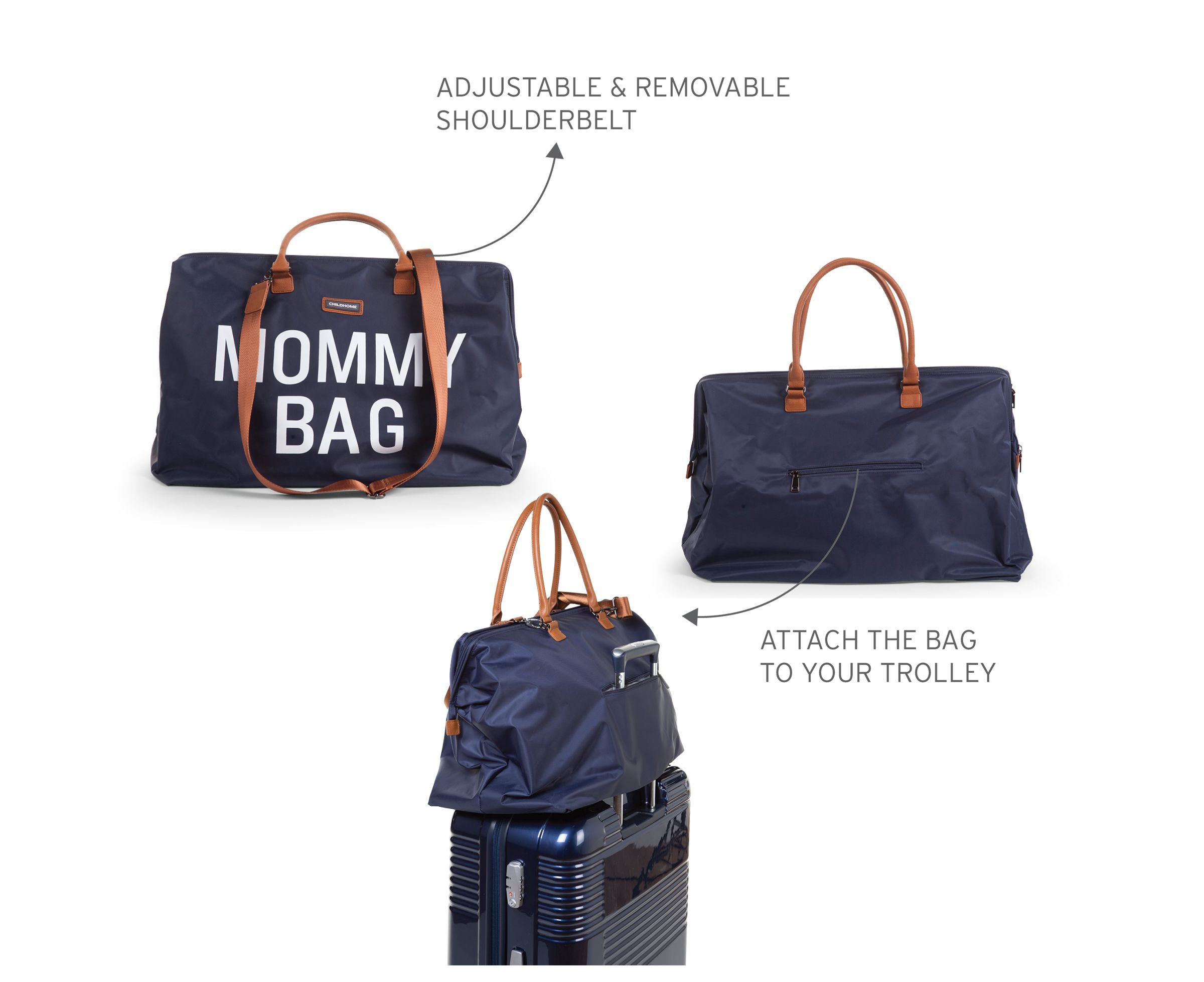 Childhome, Torba podróżna Mommy Bag granat