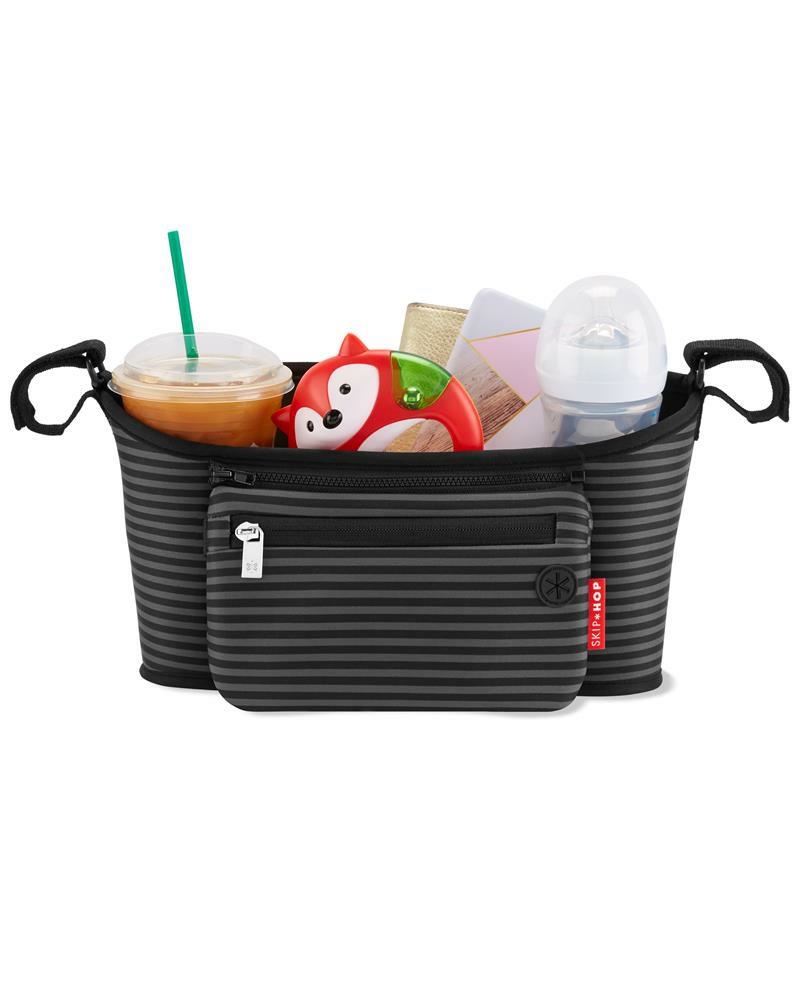 Skip Hop, Organizer do wózka Black/Grey Stripe Skip Hop, Organizer do wózka Black/Grey Stripe
