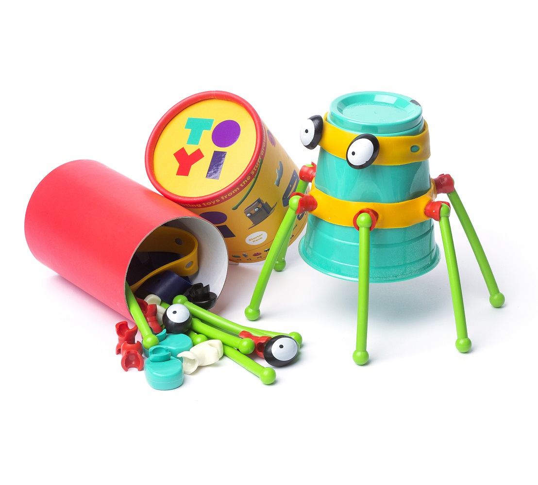 Toyi, STARTER KIT – zestaw startowy do SAMODZIELNEGO tworzenia zabawek – 32 elementy