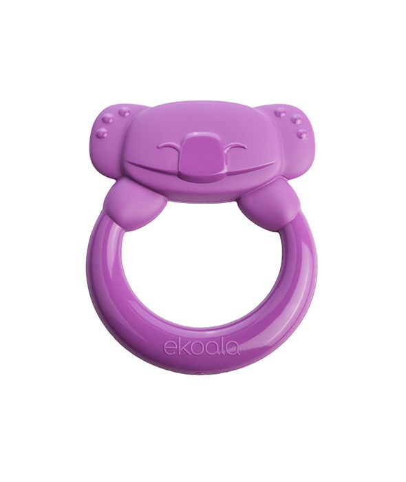 Gryzak koala z uchwytem - 100% BIOplastik fioletowy Gryzak koala z uchwytem - 100% BIOplastik fioletowy