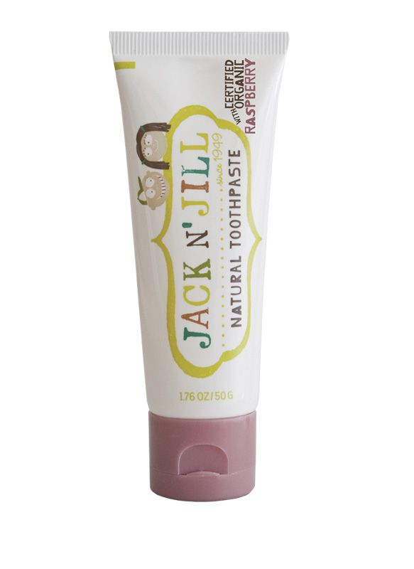 Naturalna Pasta do zębów, organiczna malina i Xylitol, 50g, Jack N'Jill Naturalna Pasta do zębów, organiczna malina i Xylitol, 50g, Jack N'Jill