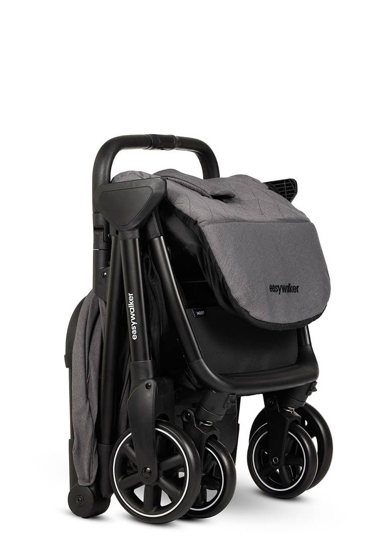 Easywalker, Jackey Kompaktowy, samoskładający się wózek spacerowy z torbą transportową Marble Grey Easywalker, Jackey Kompaktowy, samoskładający się wózek spacerowy z torbą transportową Marble Grey