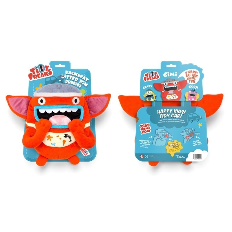 Tidy Freaks, Superheroes Gimi - przytulanka pluszak EKO edukacyjny Tidy Freaks, Superheroes Gimi - przytulanka pluszak EKO edukacyjny