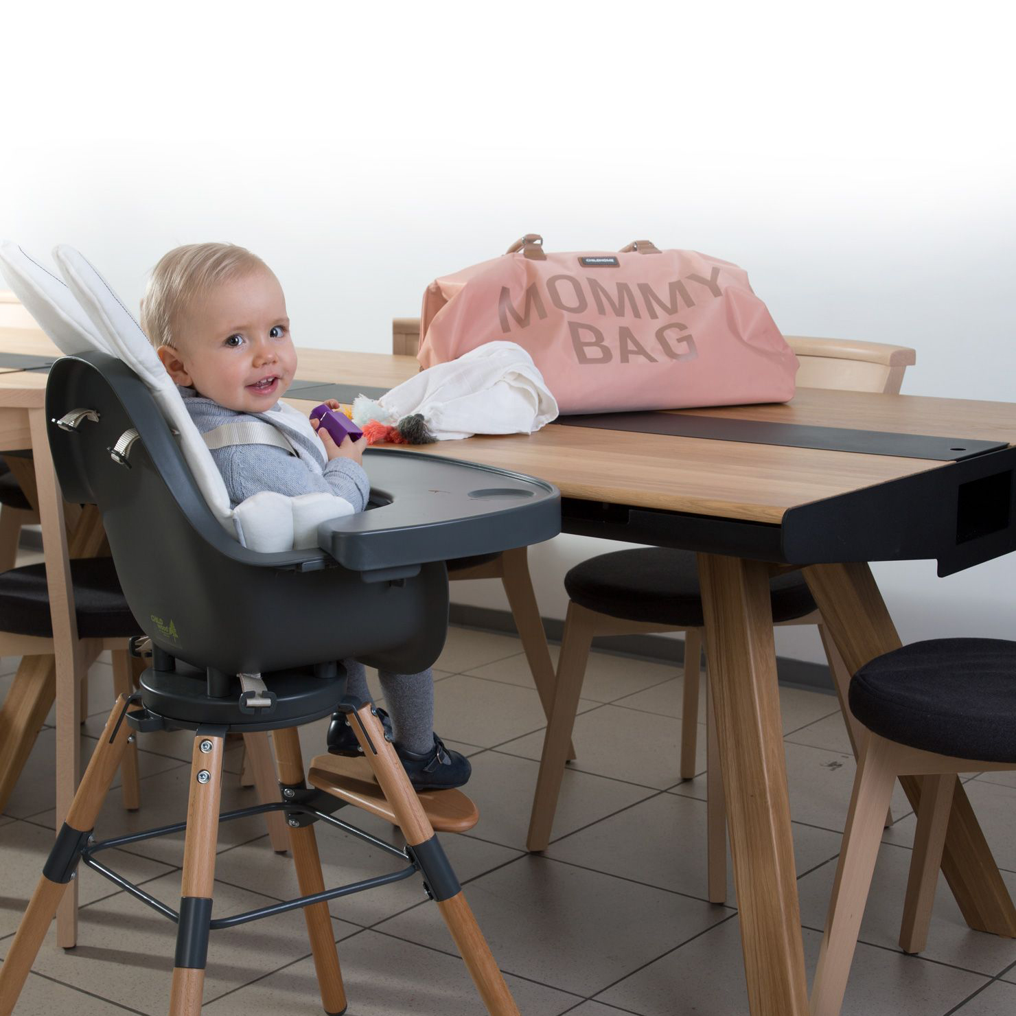 CHILDHOME, Torba podróżna Mommy Bag różowa CHILDHOME, Torba podróżna Mommy Bag różowa