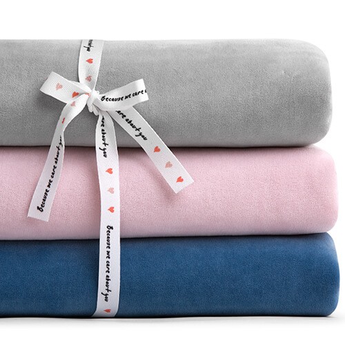 ColorStories, Kocyk welurowy dla niemowląt Tender Touch gray