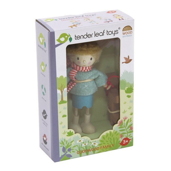 Tender Leaf Toys, Laleczka Pan Goodwood i jego pies