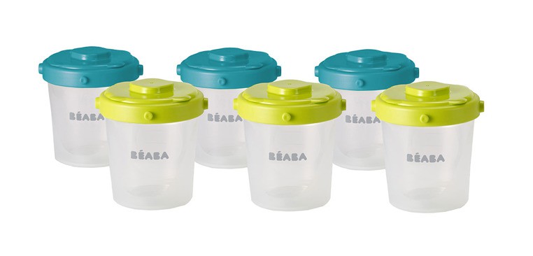 Beaba, zestaw słoiczków Clip 6 szt. 200 ml Beaba, zestaw słoiczków Clip 6 szt. 200 ml