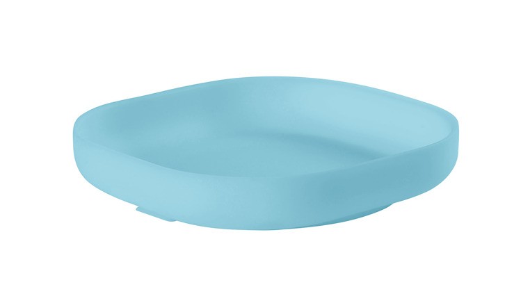 Beaba, Silikonowy talerzyk z przyssawką blue Beaba, Silikonowy talerzyk z przyssawką blue