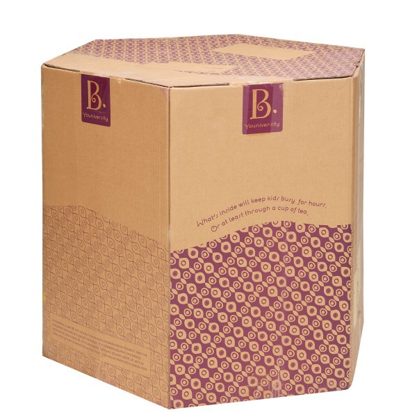 Btoys, GIGANTYCZNA drewniana kostka edukacyjna - 6 ścian bocznych Btoys, GIGANTYCZNA drewniana kostka edukacyjna - 6 ścian bocznych