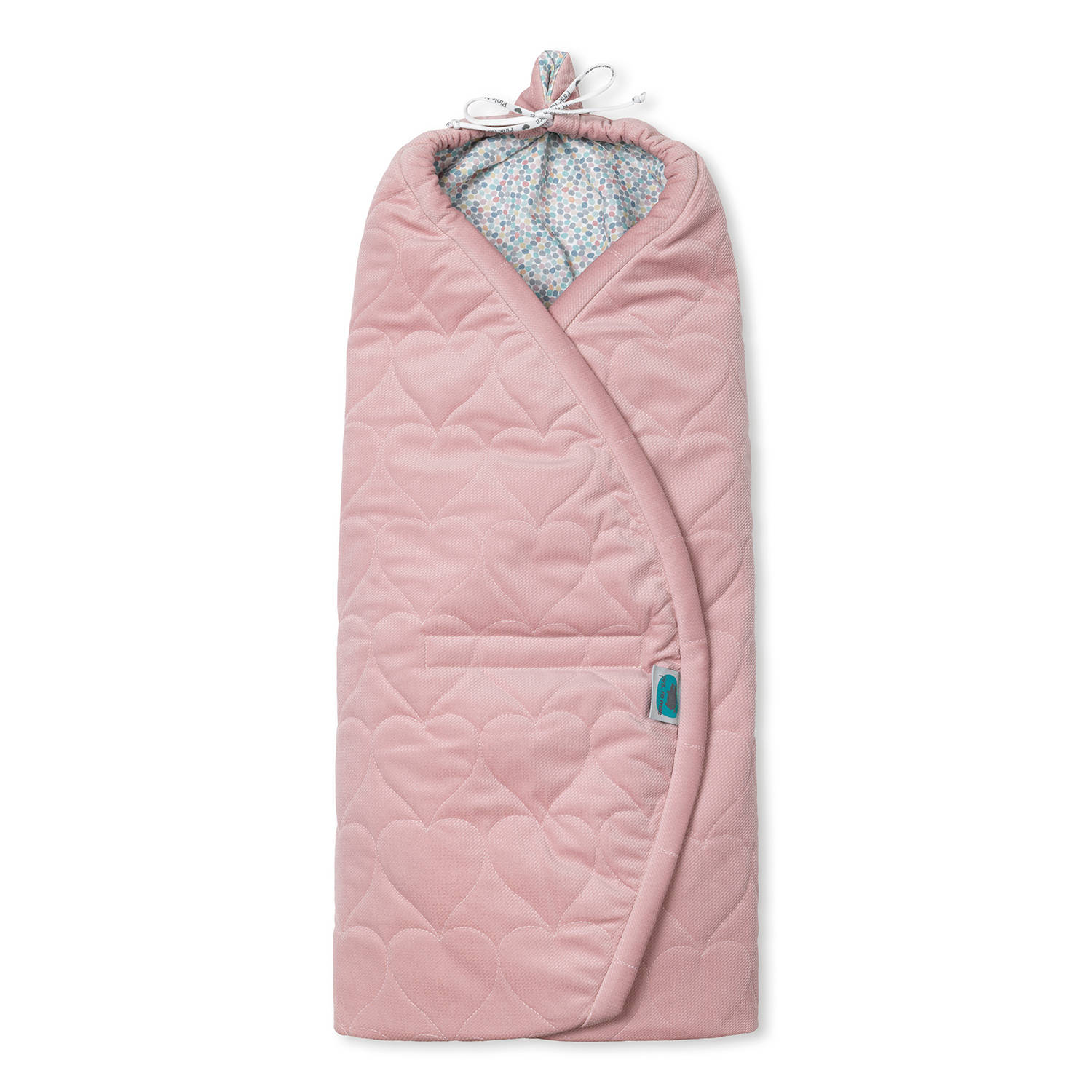 Pink no more, otulacz do fotelika różowy 0-12 m