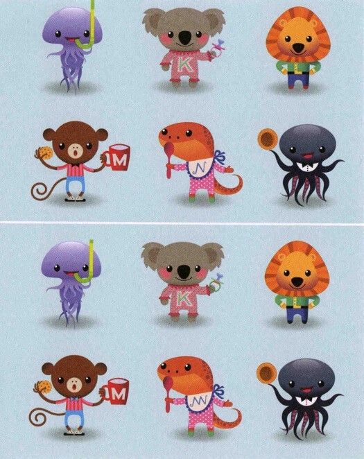 Łamigłówki. Szukaj różnic