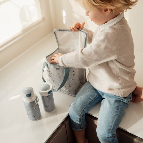 Little Dutch,  Zestaw lunch box  i butelka Sailors Bay