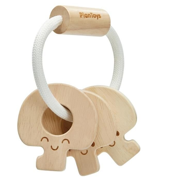 Plan Toys, Bliżej natury - grzechotka klucze Plan Toys, Bliżej natury - grzechotka klucze