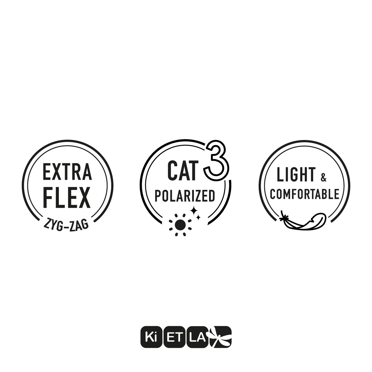 Ki ET LA, Okulary Przeciwsłoneczne CraZyg-Zag SUN BuZZ, Memphis, 6-9 lat