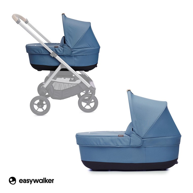 Easywalker, Mosey+ Gondola do wózka Steel Blue Easywalker, Mosey+ Gondola do wózka Steel Blue