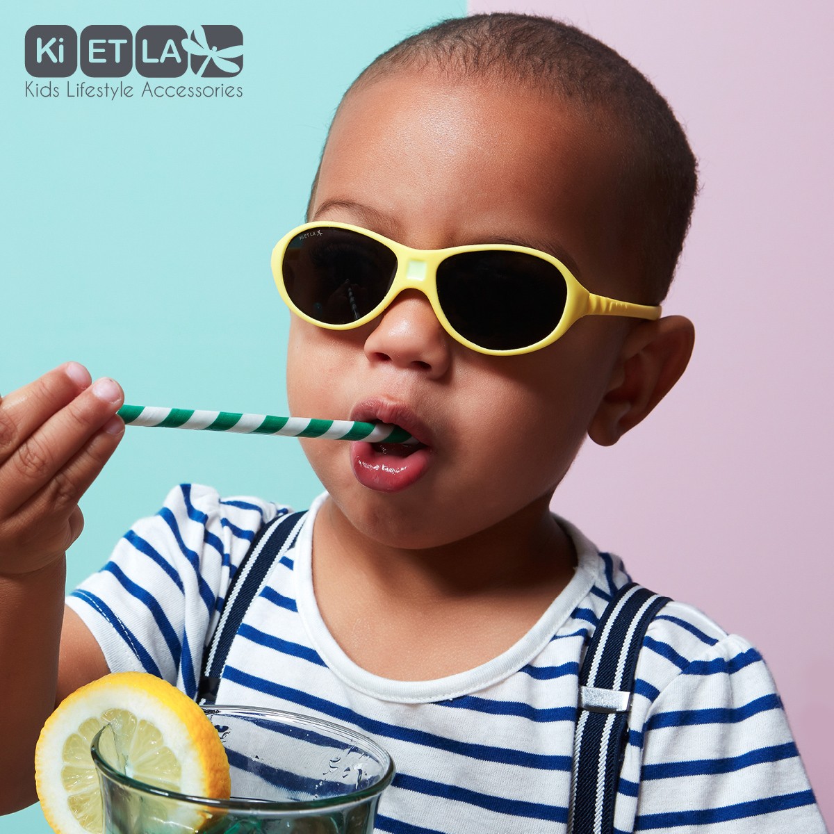 Ki ET LA, Okulary Przeciwsłoneczne Jokaki, Yellow, 12-30 mies. Ki ET LA, Okulary Przeciwsłoneczne Jokaki, Yellow, 12-30 mies.