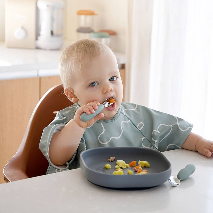 Beaba, Zestaw pierwszych sztućców ze stali nierdzewnej