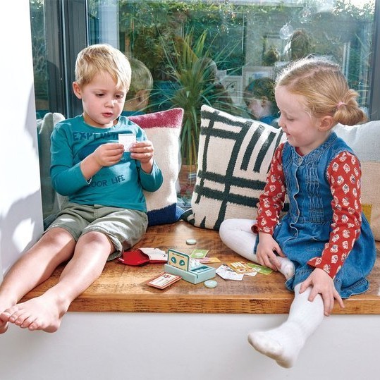 Tender Leaf Toys, Drewniany terminal płatniczy z akcesoriami