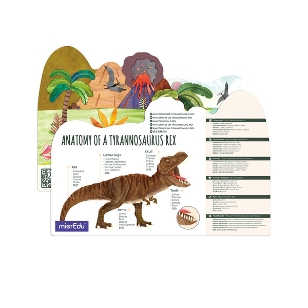 Mieredu, Puzzle 3D Tyrannosaurus Rex Mieredu, Puzzle 3D Tyrannosaurus Rex