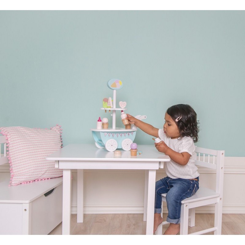 JaBaDaBaDo, drewniana lodziarnia na kółkach - wózek JaBaDaBaDo, drewniana lodziarnia na kółkach - wózek