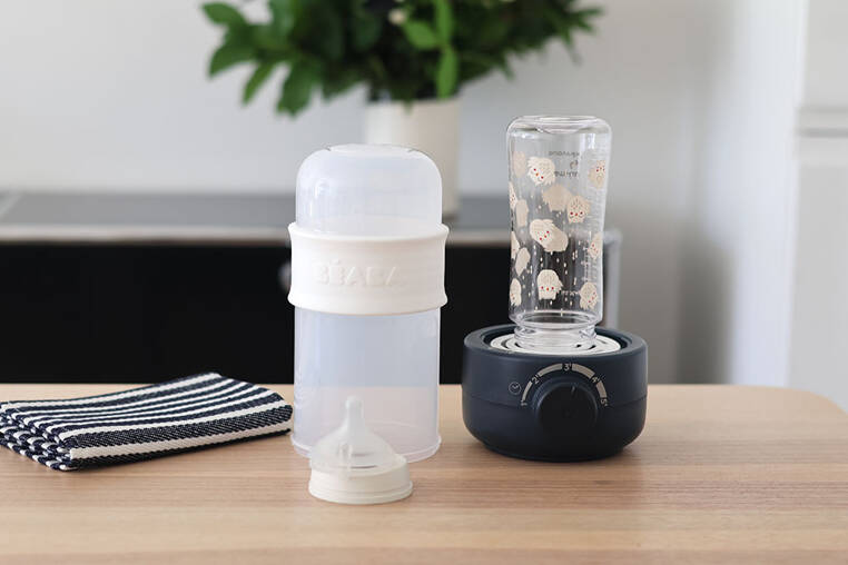 Beaba, Podgrzewacz i sterylizator parowy do butelek i słoiczków Babymilk Second Night blue Beaba, Podgrzewacz i sterylizator parowy do butelek i słoiczków Babymilk Second Night blue