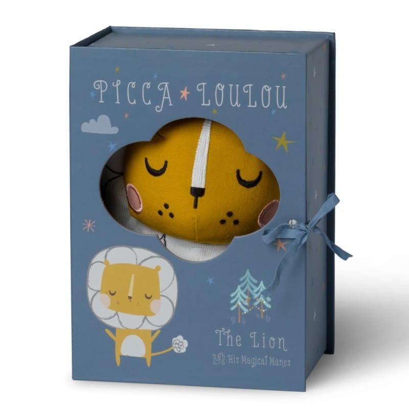 Picca LouLou, Przytulanka Pan Lew 18 cm Luxury Gift Box