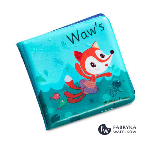 Lilliputiens, Lisica Alice Splash - Magiczna książeczka do kąpieli