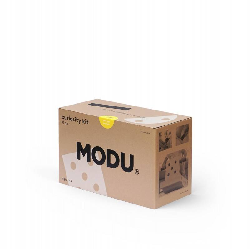 MODU, Curiosity kit 4in1 - Kreatywne klocki rozwijające motorykę dużą - żółte MODU, Curiosity kit 4in1 - Kreatywne klocki rozwijające motorykę dużą - żółte