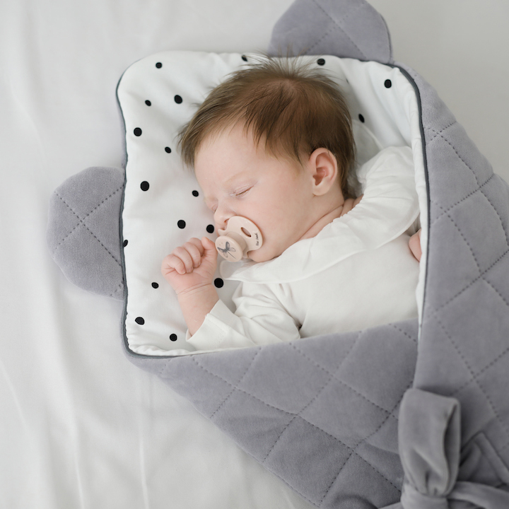 Sleepee, Rożek niemowlęcy Royal Baby Grey/Grey Sleepee, Rożek niemowlęcy Royal Baby Grey/Grey