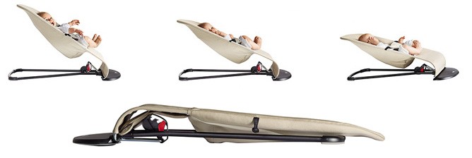 BabyBjorn, leżaczek BALANCE SOFT - Czarny / Szary BabyBjorn, leżaczek BALANCE SOFT - Czarny / Szary