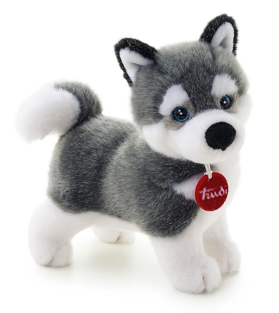 Trudi, Pluszak pies - husky Marcus, 24 cm Trudi, Pluszak pies - husky Marcus, 24 cm