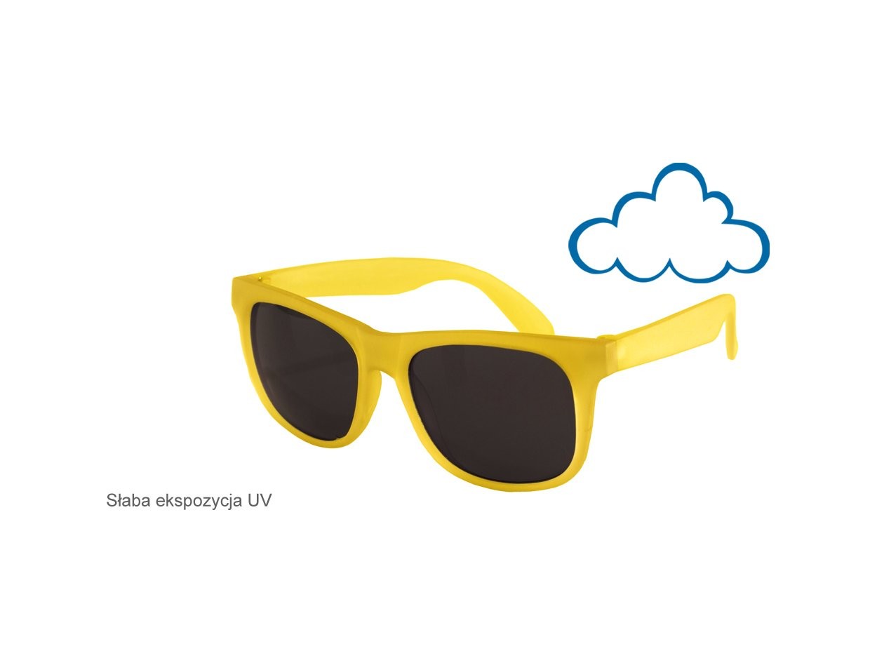 Real Kids, Okulary przeciwsłoneczne, Switch Yellow-Orange 7-10 lat