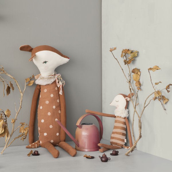 Maileg, Bambi medium 41 cm w paski