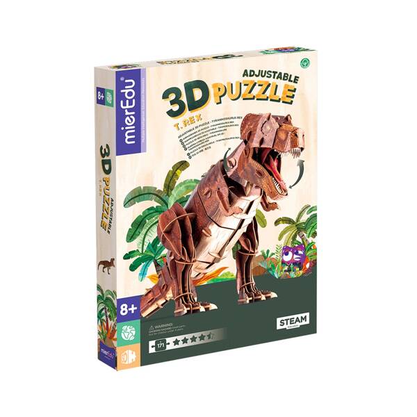 Mieredu, Puzzle 3D Tyrannosaurus Rex Mieredu, Puzzle 3D Tyrannosaurus Rex