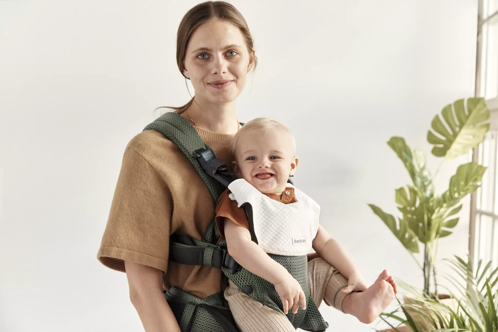 Babybjorn , Nosidełko Harmony 3D Mesh, Zielony Babybjorn , Nosidełko Harmony 3D Mesh, Zielony