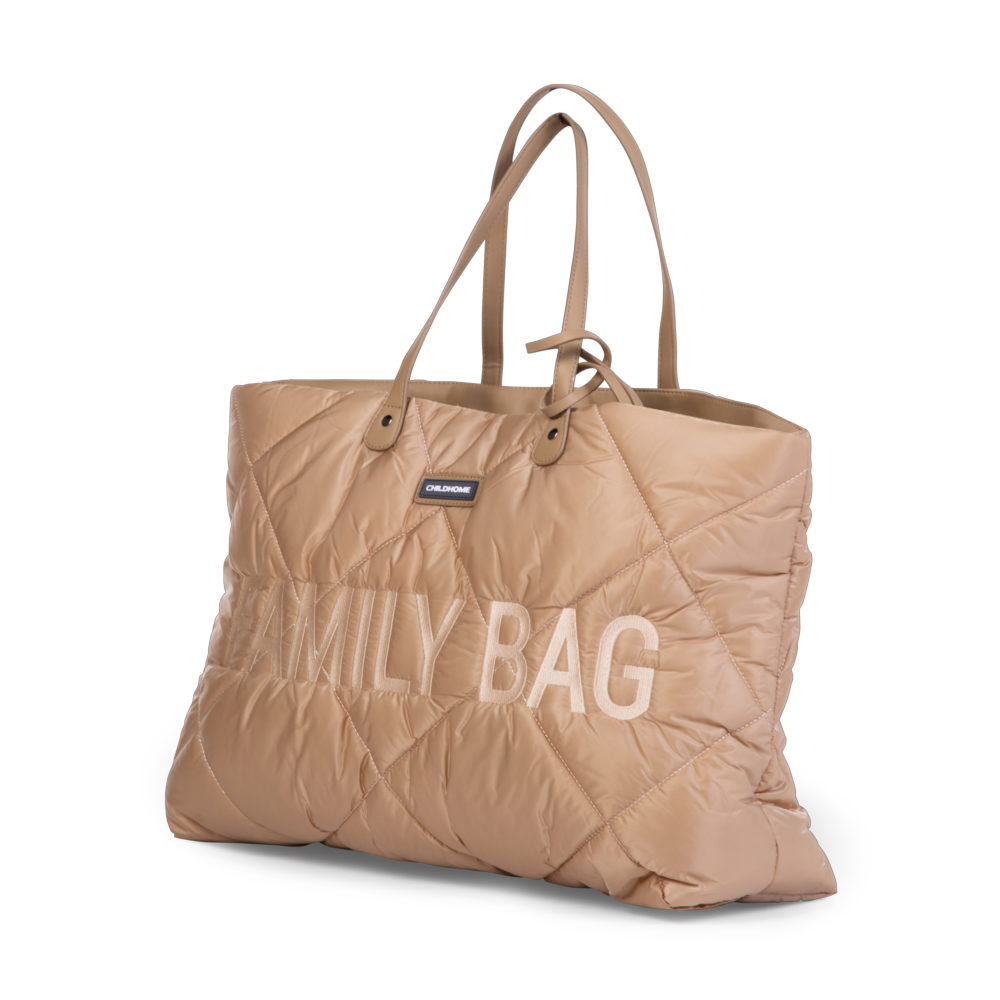 Childhome, Torba Family bag Pikowana Beżowa Childhome, Torba Family bag Pikowana Beżowa