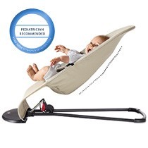 BabyBjorn, leżaczek BALANCE SOFT - Czarny / Szary BabyBjorn, leżaczek BALANCE SOFT - Czarny / Szary