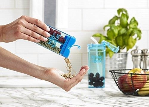 Drink In The Box, SNACK IN THE BOX Pojemnik na przekąski blue