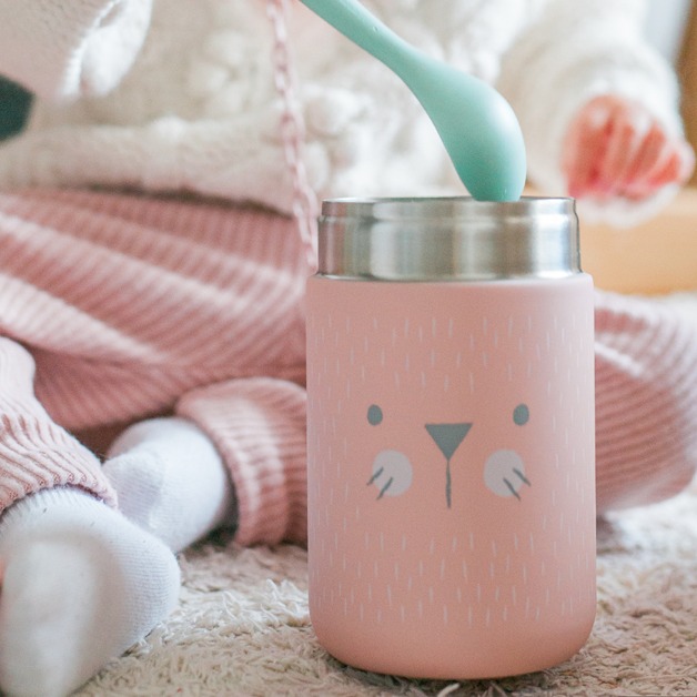 Suavinex, Termos HYGGE 350ml - różowy