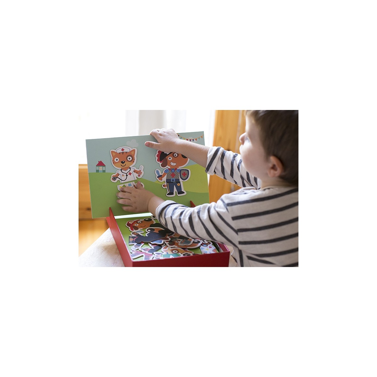 Apli Kids, Magnetyczna układanka - Postacie Apli Kids, Magnetyczna układanka - Postacie