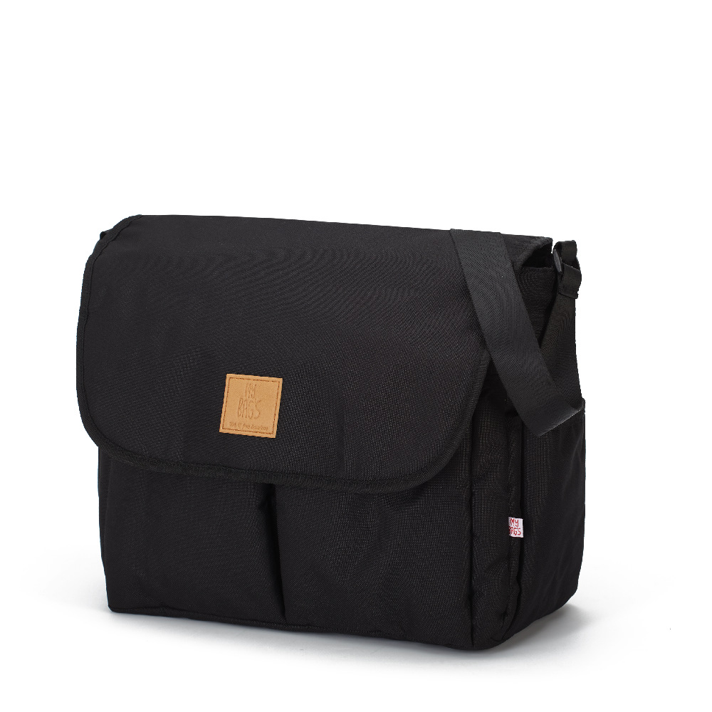 My Bag's, Torba do wózka Flap Bag Eco Black
