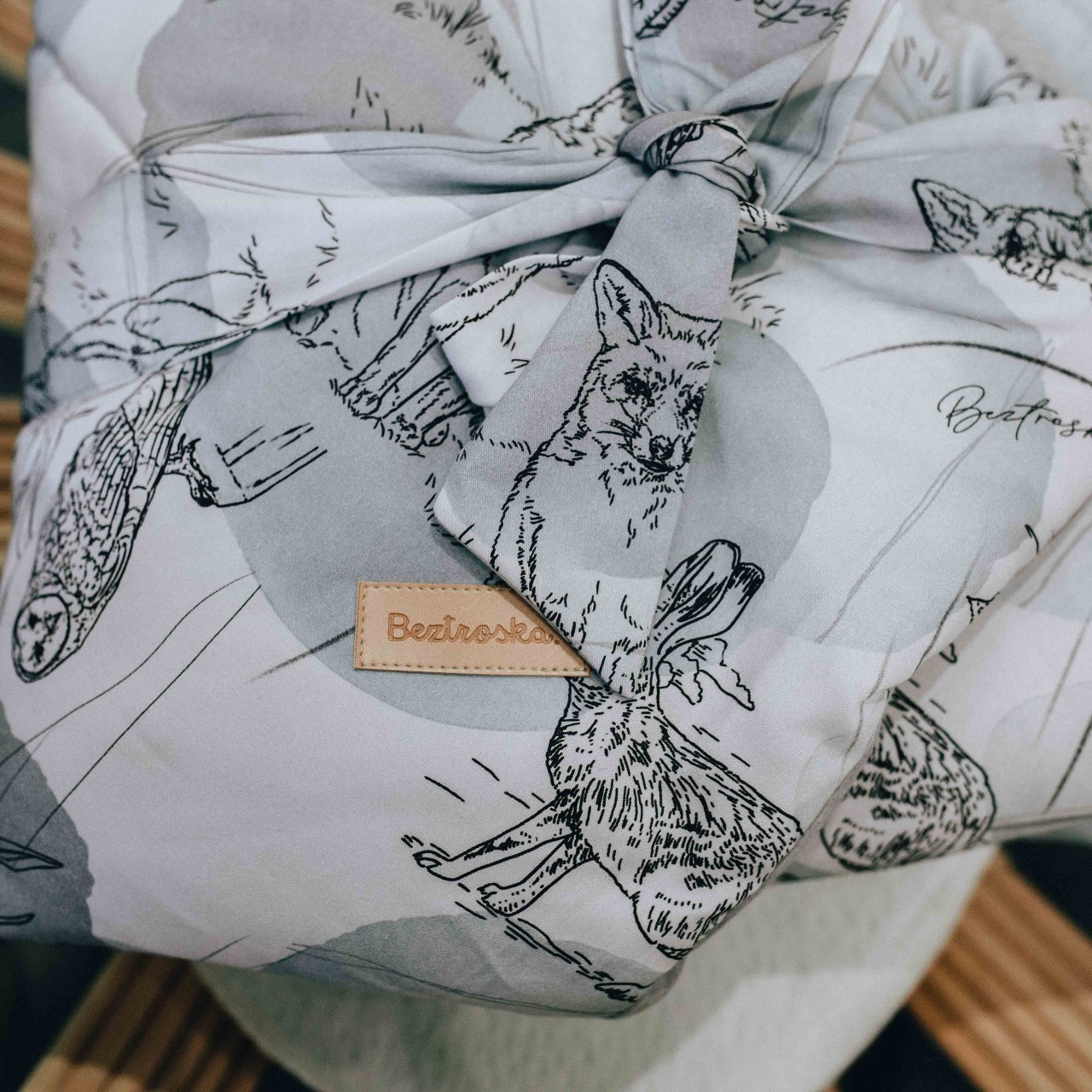 Beztroska, Rożek bawełniany z welurem - Polskie zwierzęta