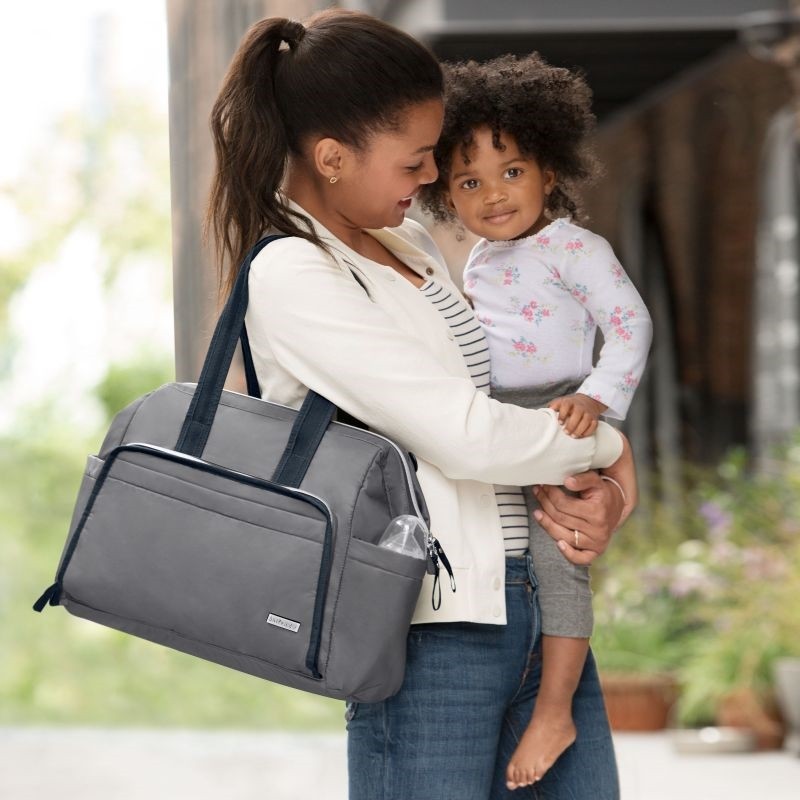 Skip Hop, Torba Main Frame Wide Open Slate Skip Hop, Torba Main Frame Wide Open Slate