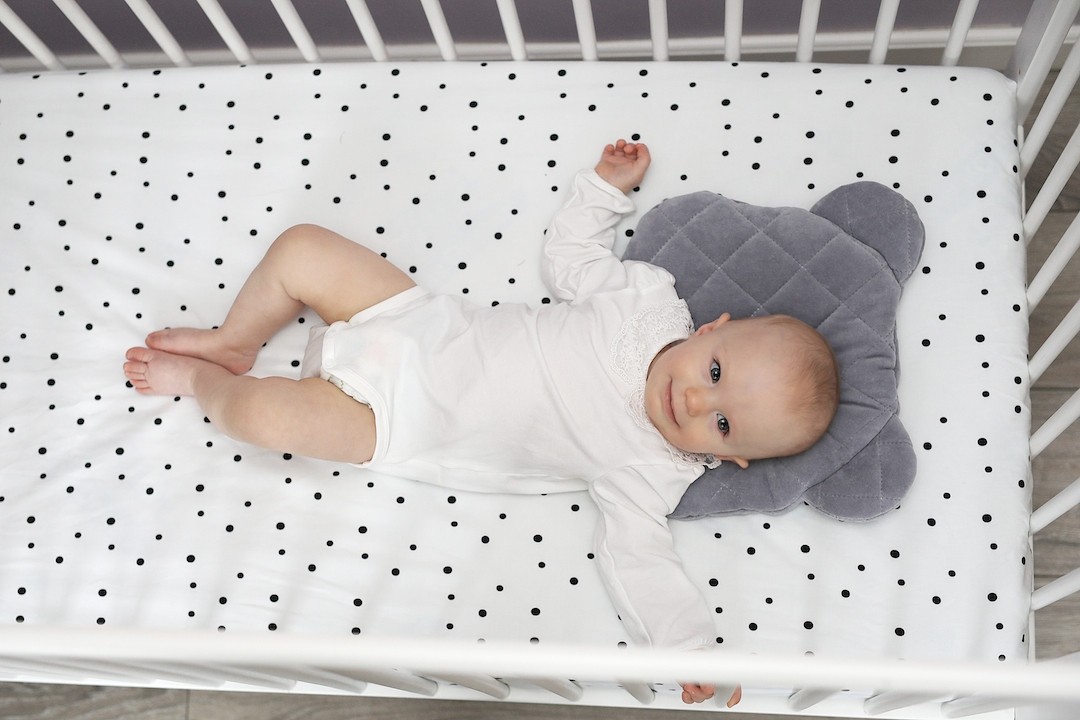 Sleepee, Misiowa Poduszka Royal Baby Denim