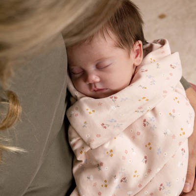 Little dutch, Bawełniany ręcznik Little Pink Flowers Little dutch, Bawełniany ręcznik Little Pink Flowers