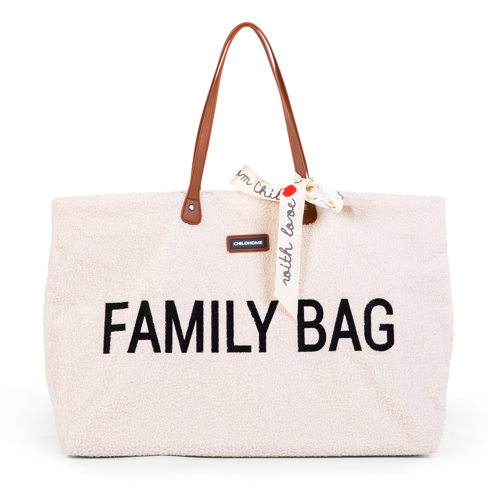 Childhome, Torba Family Bag Teddy Bear White (Limited Edition) Childhome, Torba Family Bag Teddy Bear White (Limited Edition)