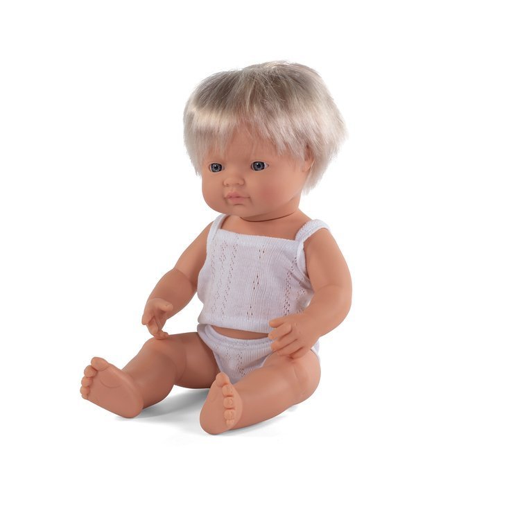 Miniland Doll, Lalka chłopiec Europejczyk 38cm