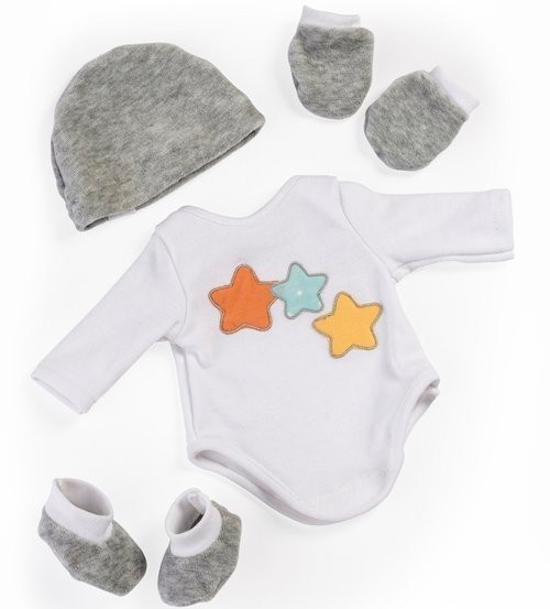 Miniland, Zestaw wyprawkowy dla lalki 38/40 cm Miniland, Zestaw wyprawkowy dla lalki 38/40 cm